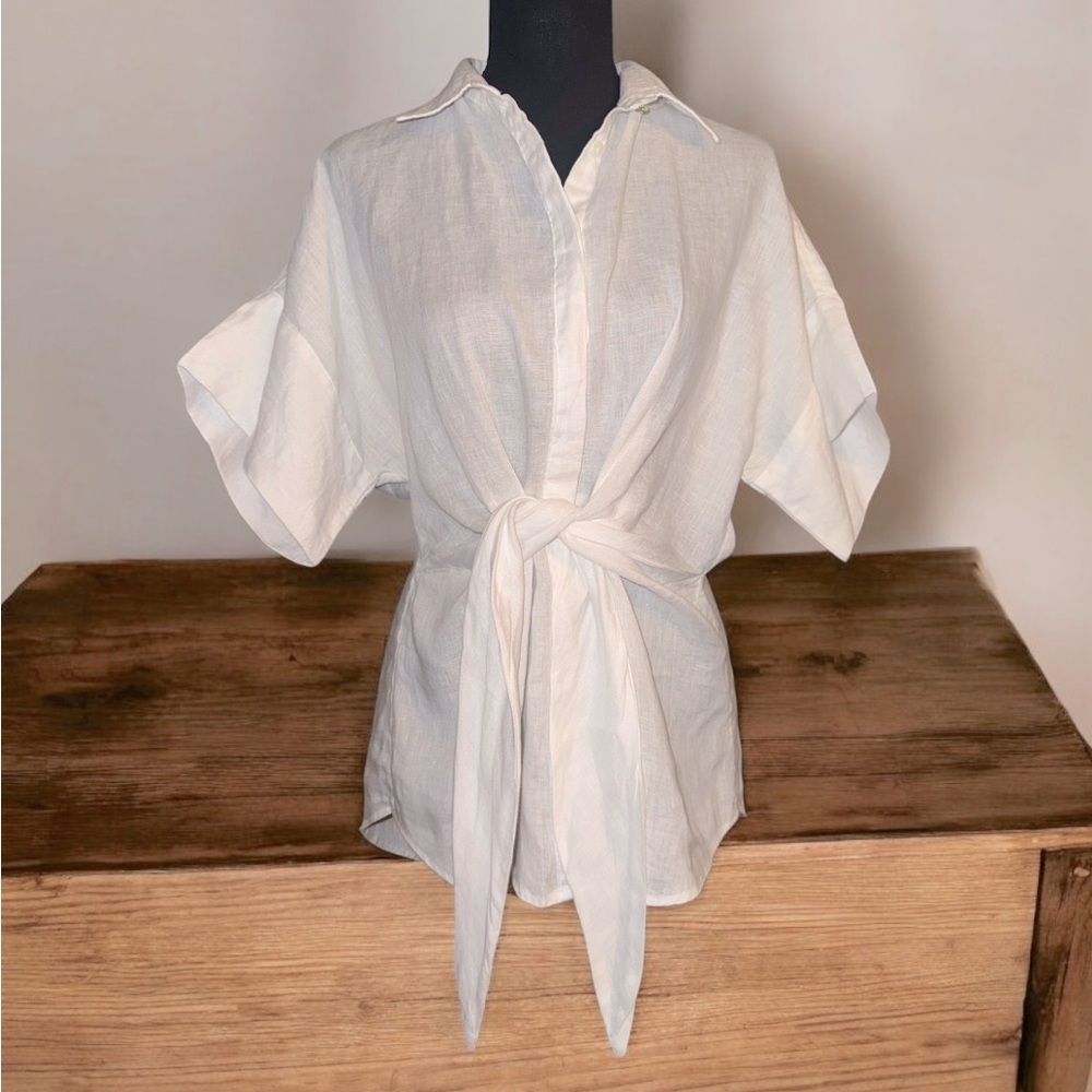 ‼️SOLD‼️ Lauren Ralph Lauren White Button Down Shirt